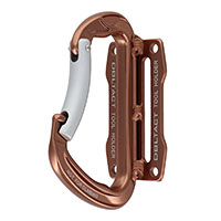 【即納】カラビナ工具差し(チタン) DT-ATH-T カラビナ アルミ 2ツ穴 固定 工具 差 湾曲ゲート ツール 三共コーポレーション 工具ホルダー 工具 作業着 作業服