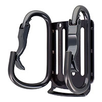 【即納】ツールフックダブル DT-THB-812G カラビナ スチール4ツ穴 固定 ツール 三共コーポレーション 工具ホルダー 工具 作業着 作業服