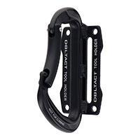 【即納】カラビナ工具差し(ブラック) SI-ATH-MBK カラビナ アルミ 2ツ穴 固定 工具 差 湾曲ゲート ツール 三共コーポレーション 工具ホルダー 工具 作業着 作業服