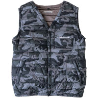 R125 ファイバーダウンベスト EVENRIVER イーブンリバー 防寒 保温 中綿 作業服 作業着