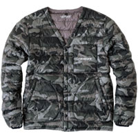 R127 ファイバーダウンジャケット EVENRIVER イーブンリバー 防寒 保温 中綿 作業服 作業着