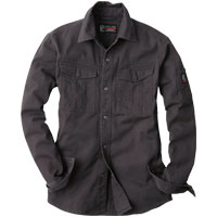 【インディゴブルーM～3Lは即納】SR-4006 スタンダードシャツ EVENRIVER イーブンリバー 綿100％ ワークウェア 作業服 作業着