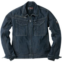 【インディゴブルーM～3Lは即納】SR-4007 スタンダードブルゾン EVENRIVER イーブンリバー 綿100％ ワークウェア 作業服 作業着