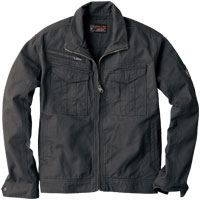 【インディゴブルーM～3Lは即納】SR-4007 スタンダードブルゾン EVENRIVER イーブンリバー 綿100％ ワークウェア 作業服 作業着