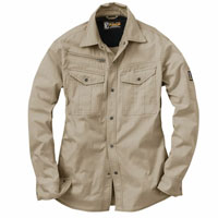 SR-5006 スタンダードライトシャツ EVENRIVER イーブンリバー 長袖 カジュアル 春夏 綿100 作業服 作業着