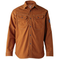 【即納※M～3L】SR7006 フレイムレジスタントシャツ EVENRIVER イーブンリバー 難燃 綿100 厚地 作業服 作業着