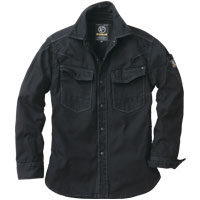 US-1106 フィッシャーストライプシャツ EVENRIVER イーブンリバー 綿100 ヘリンボン 作業着 作業服