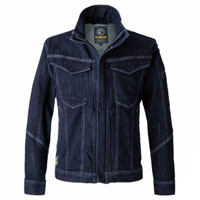 USD1107 ストレッチデニムジャケット ワークウェア EVEBRIVER イーブンリバー 作業着 作業服