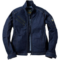 【S～4Lは即納】USD407 ストレッチデニムブルゾン EVENRIVER イーブンリバー スタイリッシュ カジュアル 作業着 作業服