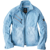 USD707 ストレッチブラストブルゾン EVENRIVER イーブンリバー クール 色落ち 抜け感 作業服 作業着