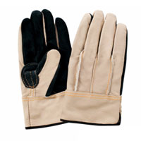 【即納】CS-7 内綿付ハイコート背縫 富士グローブ 表面コート 牛皮内綿付 牛皮手 オイル 内綿 背縫 作業着 作業服