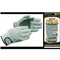 【一部即納】JS-328 ジャストマジック 富士グローブ オイル マジック付 アテ付 牛床皮 作業着 作業服