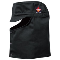 421 難燃溶接帽子 ツバ有 耐炎 耐熱 制電 村上被服 HONO 作業着 作業服