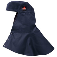 427 難燃タレ付き溶接帽子 ツバ無 耐炎 耐熱 制電 村上被服 HONO 作業着 作業服