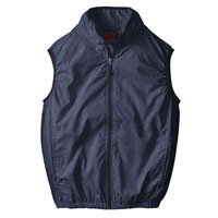 ベスト V9609 村上被服 HOOH 快適ウェア 風漏れ防止 シンプル ファン 空調ベスト