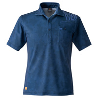 ドライストレッチ半袖ポロシャツ #405 アイズフロンティア IZFRONTIER 爽やか 吸水速乾 抗菌 防臭 シンプル 台衿 鹿の子編み 作業着 作業服