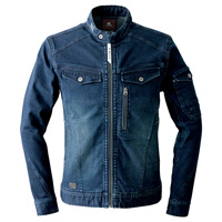 #7570D ストレッチ3Dワークジャケット アイズフロンティア IZFRONTIER 作業着 作業服  ストレッチデニム