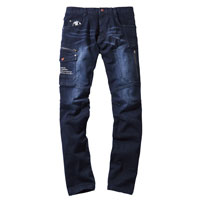 53002ストレッチカーゴ Jawin 自重堂 作業着 作業服 ストレッチ デニム