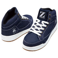 【一部即納】Ｓ5163-1自重堂 Ｚ－ＤＲＡＧＯＮ セーフティシューズ 安全靴 ミドルカット デニム