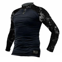 コトブキニット　3504　BOKURA WORKS　長袖ハイネック 秋冬作業服　作業着　ゴルフ　アウトドア　裏起毛　防寒　冬対策 吸湿発熱 インナー コンプレッション