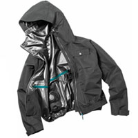 AS-934 マック makku エアレインプロショートブルゾン 空調作業服 作業服 作業着 カッパ