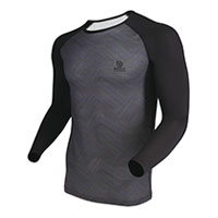 【一部即納】JW-606 BT クールメッシュ ロングスリーブ クルーネックシャツ おたふく手袋  冷感 吸汗速乾 消臭 紫外線 軽減 ストレッチ インナー コンプレッション 長袖 作業着 作業服