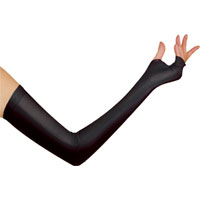 JW-616 BT 冷感 パワーストレッチ レディース アームカバー メッシュ おたふく手袋 吸汗速乾 接触冷感 紫外線 軽減 インナー コンプレッション 作業着 作業服