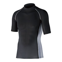 JW-624 BT 冷感 消臭 パワーストレッチ 半袖バックハイネックシャツ おたふく手袋 吸汗速乾 接触冷感 紫外線 軽減 インナー コンプレッション 半袖 作業着 作業服