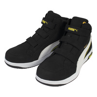 【ブラック・グレー・ホワイトの25~28cmは即納】AIRTWIST 2.0 MID H&L PUMA 安全靴 衝撃吸収 耐油 JSAA A種認定 プーマセーフティー ワークシューズ 先芯合成樹脂 衝撃吸収 エアツイスト ミッド フック&ループ