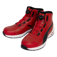 【即納】RIDER 2.0 DISC MID PUMA 安全靴 衝撃吸収 耐油 JSAA A種認定 プーマセーフティー ワークシューズ 先芯合成樹脂 衝撃吸収 ディスク ミッド BOA
