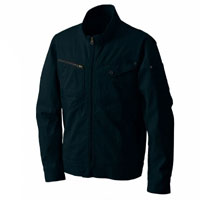 【即納※ネイビー、シルバーグレー、スモークオリーブ、M～5L】THE VALUE バウンディストレッチジャケット 02100 SHINMEN スーパーストレッチ スリム 立体裁断 ソフト 作業着 作業服