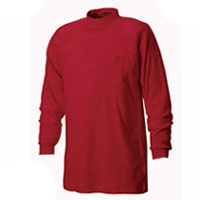 【一部即納】綿スムース長袖ハイネック 3108 シンメン トップス 工具ホルダー 作業着 作業服