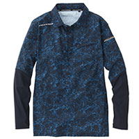 0395-50 長袖ポロシャツ SOWA 桑和 ストレッチ 冷感 消臭 吸汗速乾 イージーケア 反射 作業着 作業服