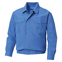 長袖ワークブルゾン kf90740 サンエス 空調風神服  空調作業服 難燃 帯電防止 着る扇風機 作業服 作業着