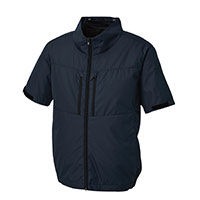 KF92510 チタン加工半袖ブルゾン SUN-S サンエス UVカット 空調 作業着 作業服