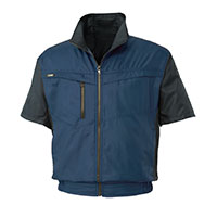 半袖ブルゾン kf95950 サンエス 空調風神服  空調作業服 撥水 着る扇風機 作業服 作業着