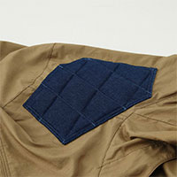 ショルダーパッド(1枚) 9371 サンエス デニム調 作業着 作業服