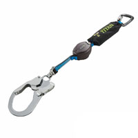 【即納】HL-HS-130 リーロックミニ シングル 墜落制止用器具 巻取式ランヤード REELOCK mini タイタン TITAN ランヤード リール ツール 工具 作業着 作業服