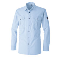 麻混シャツ 1020-125 寅壱 TORA 吸汗速乾 作業着 作業服