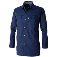 2151-125長袖シャツ 寅壱 TORA 吸汗速乾 制電 作業着 作業服