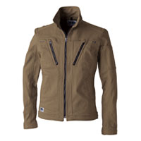 【一部即納】3620-124長袖ブルゾン 寅壱 TORA 再帰性反射 ストレッチ 作業着 作業服