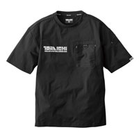 5955-618 半袖クールネックTシャツ 寅壱 TORA 春 夏 吸汗速乾 UVカット 消臭 トップス 作業着 作業服