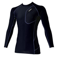 5982-617長袖クルーネックTシャツ 寅壱 TORA 再帰性反射 通気性 消臭テープ付 作業着 作業服