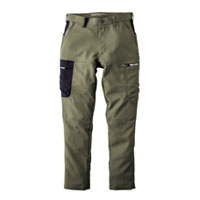 7030-219 カーゴパンツ 寅壱 TORA パンツ ズボン 速乾 制電 裏綿 作業着 作業服