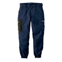 7030-235 カーゴジョガーパンツ 寅壱 TORA パンツ ズボン 速乾 制電 裏綿 作業着 作業服