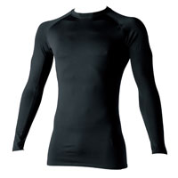 長袖クールネックTシャツ 7951-617 寅壱 TORA 裏起毛 保温 静電 UVカット 再帰性反射 インナー コンプレッション 作業服 作業着