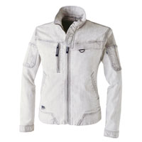 【一部即納】デニムワークジャケット 8870-124 寅壱 toraichi ストレッチ レギュラーシルエット 作業服 作業着