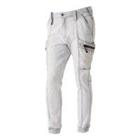 【一部即納】デニムカーゴジョガーパンツ 8870-235 寅壱 toraichi ストレッチ レギュラーシルエット 作業着 作業服