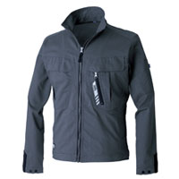 9531-124ワークジャケット 寅壱 TORA 制電 ストレッチ 点接触 日本製 作業着 作業服