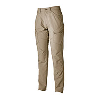 46141 エコハイブリッドダブルクロスレディースカーゴパンツ TS DESIGN 裏綿 ストレッチ SR加工 防汚 軽量 UVカット マット感 細身 形態安定 2層構造糸 作業服 作業着